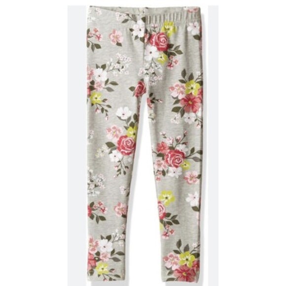 Carters Floral Print Leggings Size 5 - Picture 3 of 3